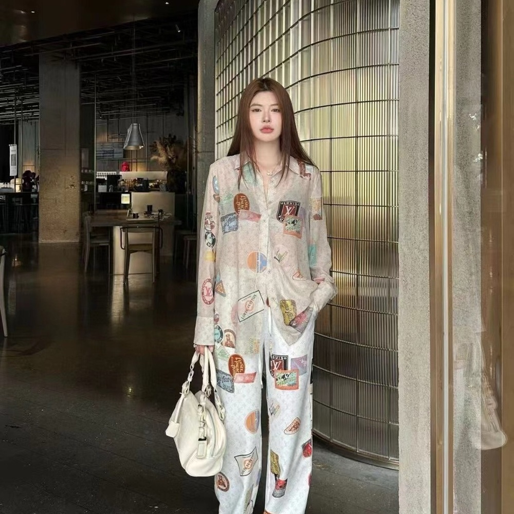 Louis Vuitton Multicolor Patterned Pantsuit